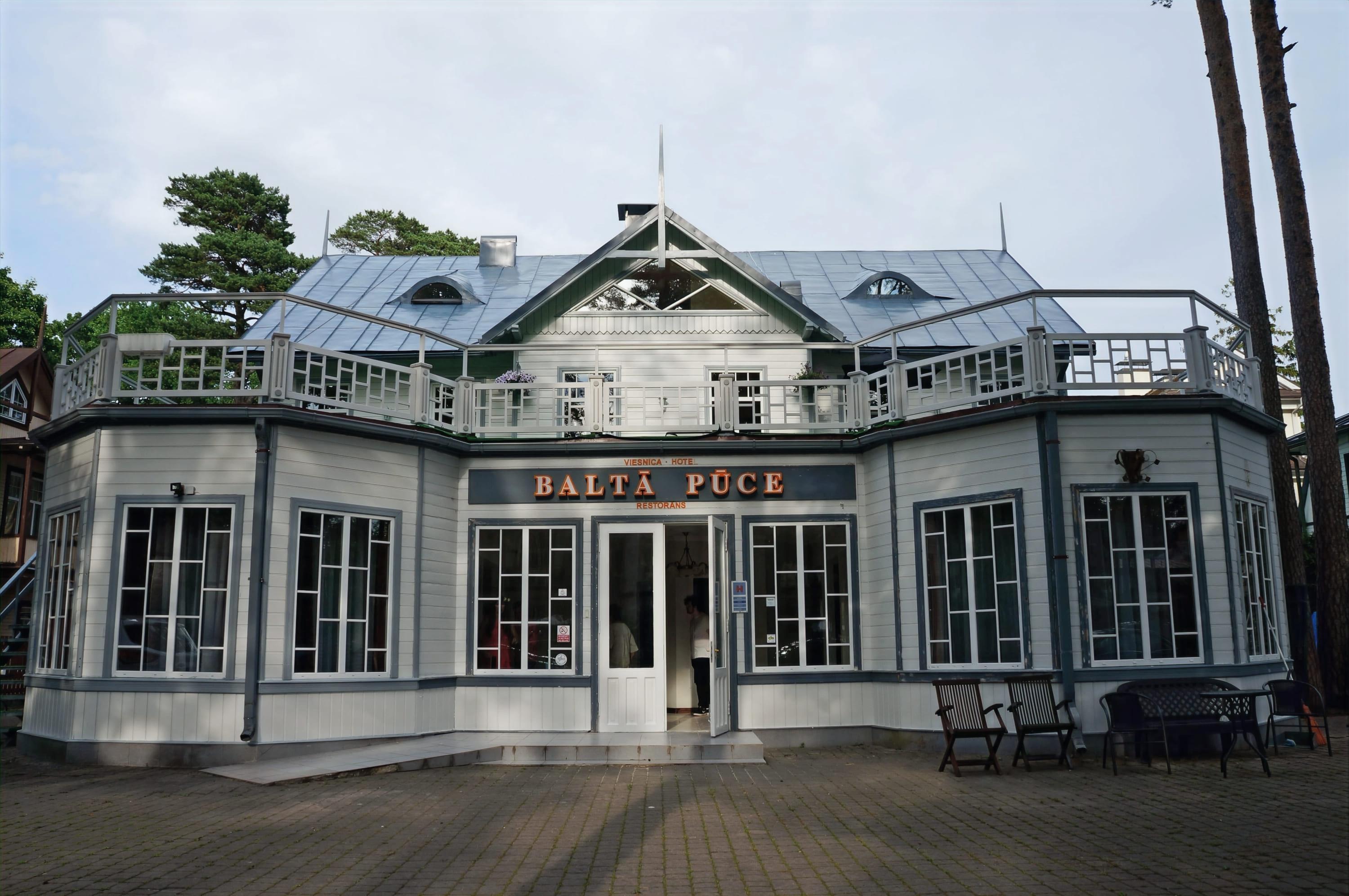 Balta Puce Hotel Jurmala Exterior photo